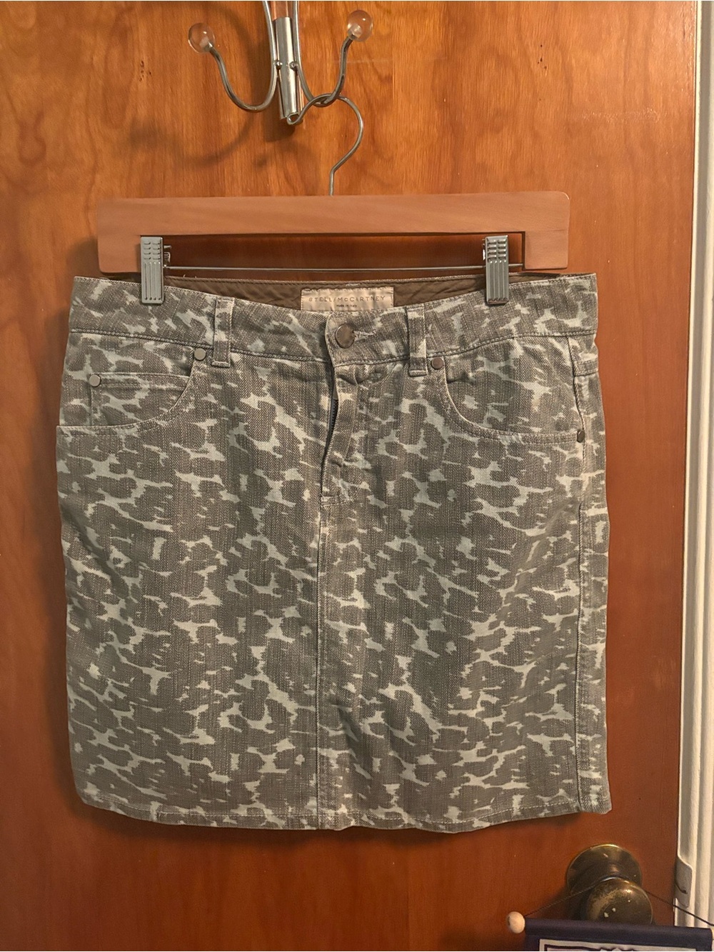 Stella McCartney Vintage Soft Denim Mini Skirt